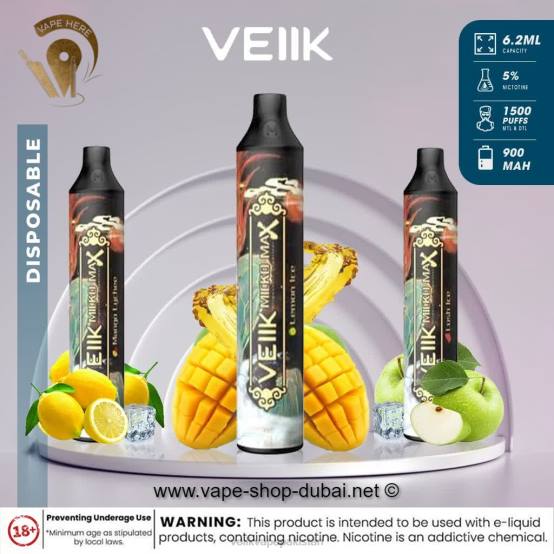 VEIIK Micko MAX Disposable Vape 1500 Puffs Blueberry Cotton Candy - VEIIK moos pod F086T46