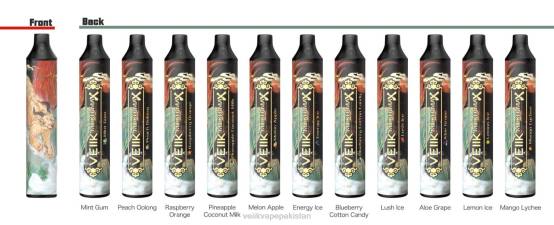 VEIIK Micko MAX Disposable Vape 1500 Puffs Blueberry Cotton Candy - VEIIK moos pod F086T46