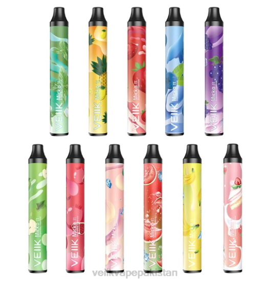 VEIIK Micko Pi Disposable Vape 600 Puffs 500mAh Multiple Flavors - VEIIK pod Pakistan F086T60