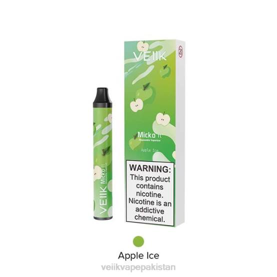 VEIIK Micko Pie Disposable Vape 600 Puffs Apple Ice - VEIIK airo pod F086T19