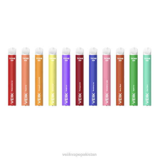 VEIIK Ticko Disposable Vape 800 Puffs Multiple Flavors - VEIIK pod Pakistan F086T30